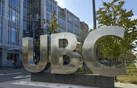 不列颠哥伦比亚大学
University of British Columbia

UBC位于加拿大温哥华市，是全球最顶尖的大学之一 。截止2020年，UBC已培养了8位诺贝尔奖获得者、3位加拿大总理、22位3M卓越教学奖获得者、71位罗德学者、273位加拿大皇家学会成员等众多校友。